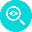 Spy Eye Magnifying Icon