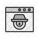 Spyware Internet Security Anonymous Icon