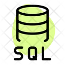 Sql Database Icon - Download in Dual Tone Style