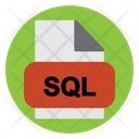 Sql File Icon - Download in Rounded Style