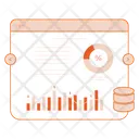 Sql report builder Icon - Download in Flat Style