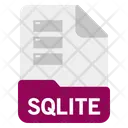 Sqlite file Icon - Download in Flat Style