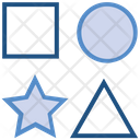 Data Analytics Square Circle Icon