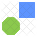 Square And Octagon Icon