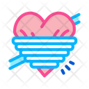 Squeezed Heart Icon
