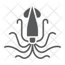 Squid Animal Aquatic Icon