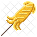 Grilled Squid Food Icon