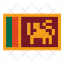 Sri Lanka Flag Nation Icon