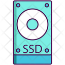 Ssd Disc Drive Icon