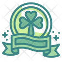 St Patrick Day Ribbon Icon