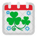 St Patricks Day Calendar Icon