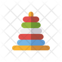 Stack Stacking Toy Icon