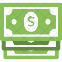 Stack Of Dollars Icon
