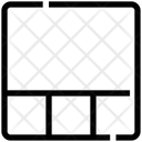 Layout Grid Sections Icon