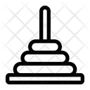 Stacking Icon - Download in Line Style