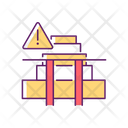 Stairway Gate Fall Icon