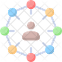 Stakeholders Business Network Icon