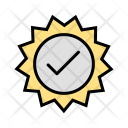 Stamp Valid Badge Icon