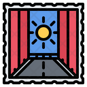 Stamp Sun Icon