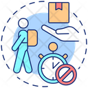 Standard Courier Delivery Icon