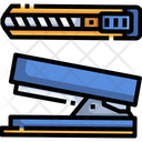 Stapler And Cutter Icon
