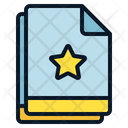 Multiple File Star Icon