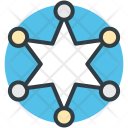 Star Six Pointed Icon