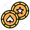 Star Coins Game Coins Gold Coins Icon