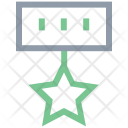 Star Medal Icon