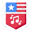 Star Spangled Banner Anthem Icon