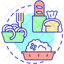 Tips Starch Carbohydrate Icon