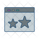 Starred Web Browser Icon
