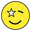 Stars Eye Emoji Emotion Emoticon Icon