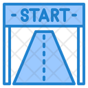 Start Race Start Point Start Line Icon