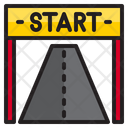 Start Race Start Point Start Line Icon