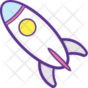 Startup Missile Rocket Icon