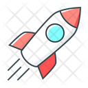 Launch Mission Rocket Icon