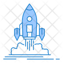 Startup Launch Business Launch Software Launch Icon