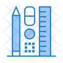 Stationary Tool Pen Scale Icon