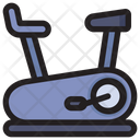 Stationery Bike Gym Cycling Exercise Cycle Icon