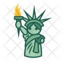 Statue Liberty Landmark Icon