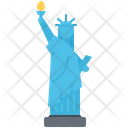 Statue Liberty Sight Icon
