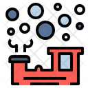 Steam Train Bubble Icon