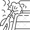 Steam cleaning service  Icon