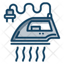 Steam Iron Steam Press Electric Iron Icon