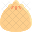 Steamed Bun Asian Icon