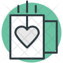 Steaming Coffee Heart Icon