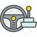 Steering Racing Game Wheel Icon