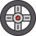 Steering Wheel Car Development Icon