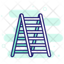 Stepladder Ladder Staircase Icon